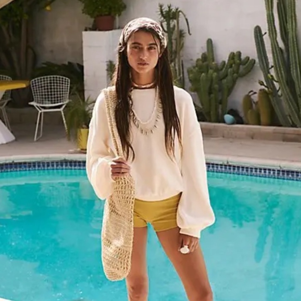 Free People Beach Happy Pullover